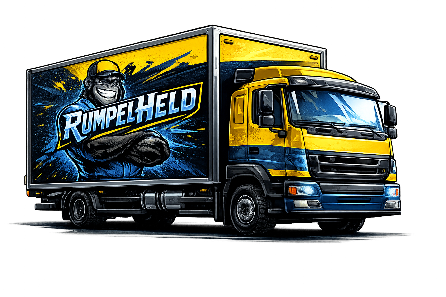 Rumpelheld LKW